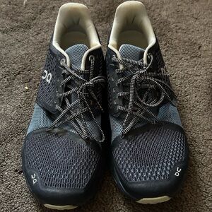 On Running Athletic Shoes - Black and Gray